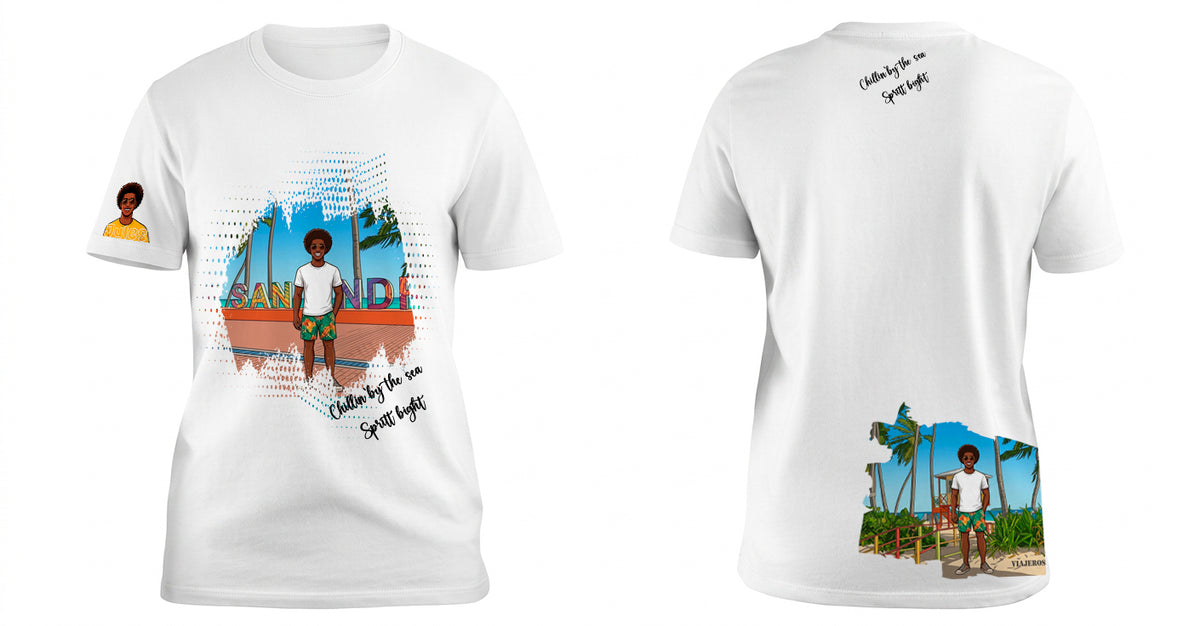 CAMISETA JULES-CHILLIN` BY THE SEA